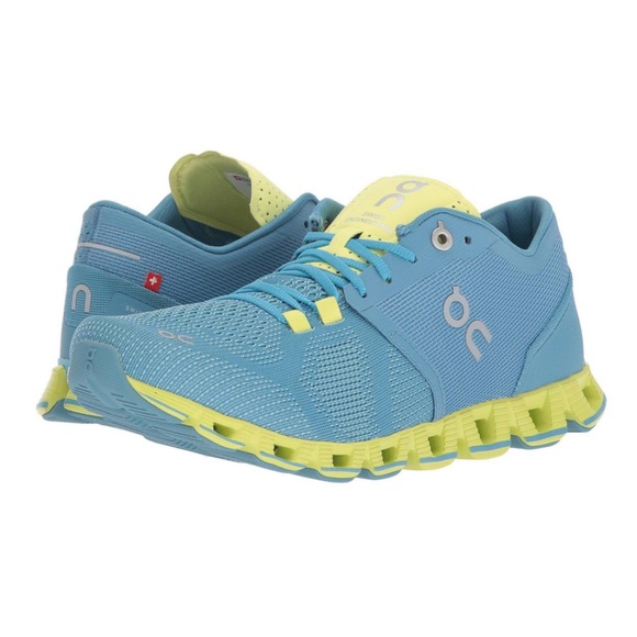 On Cloud X (storm/willow) Women's Shoes - Picture 1 of 4